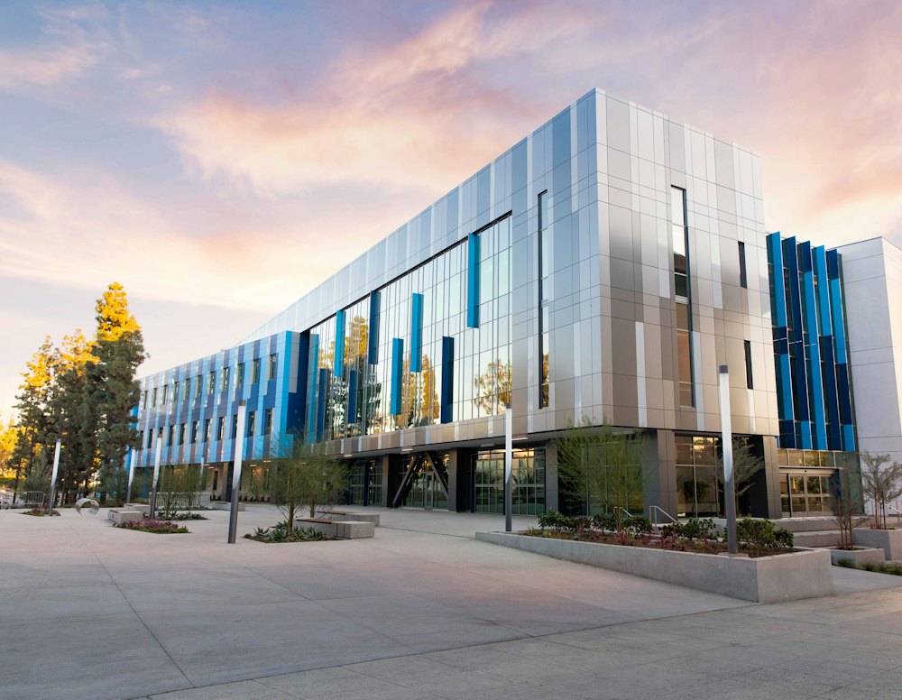 Modern office building